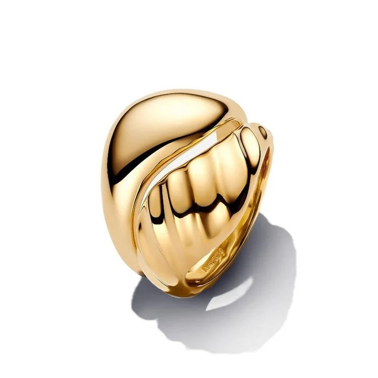 PANDORA JEWELRY Mod. LOGO POLISHED BAND RING-0