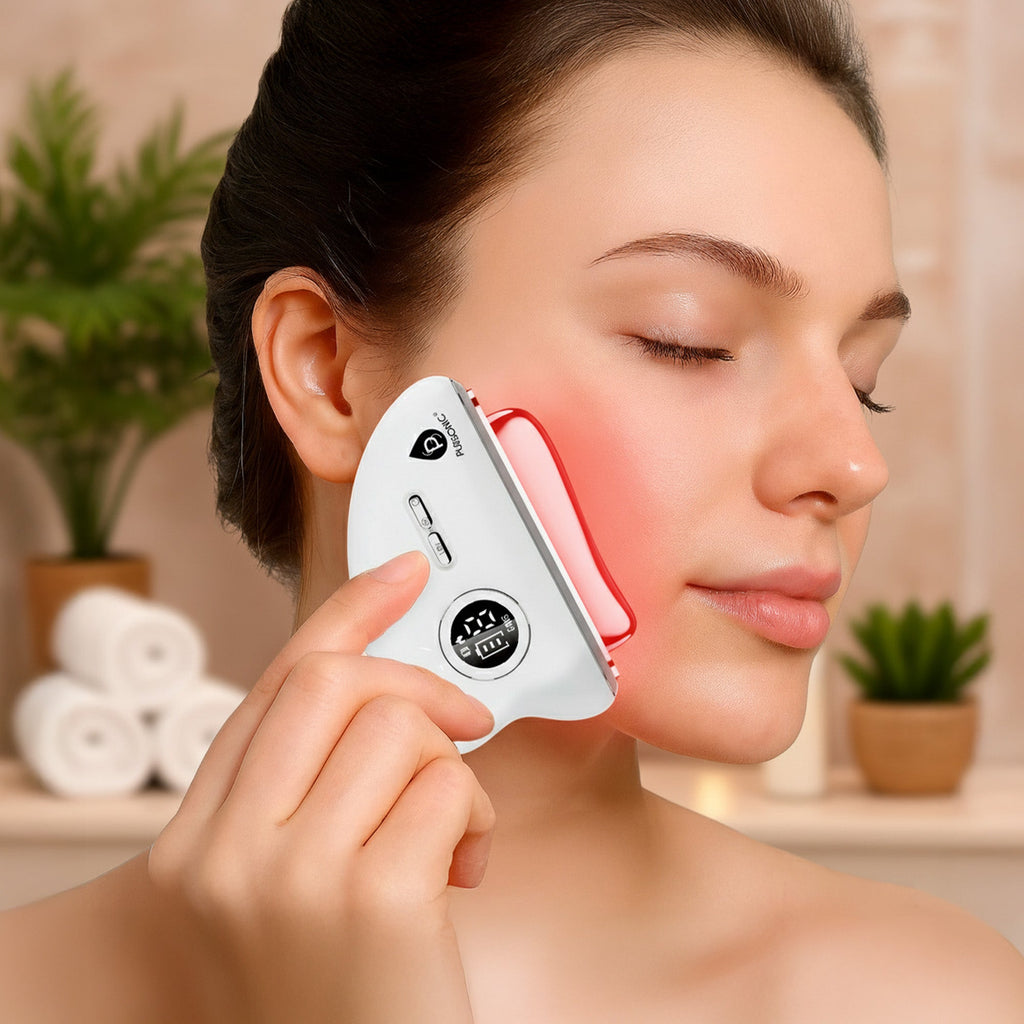 Ultimate Skincare System: 3D LED Face Mask, 7-in-1 Facial Device & Serum Trio