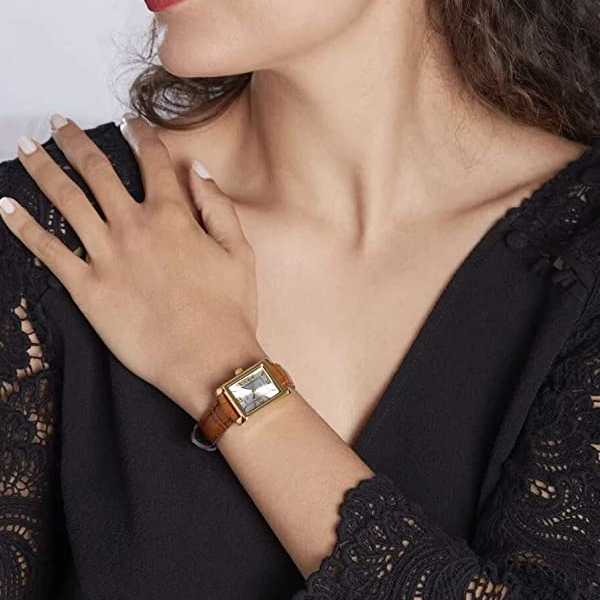 CASIO COLLECTION Mod. TANK, LEATHER - ARGENTEE-1