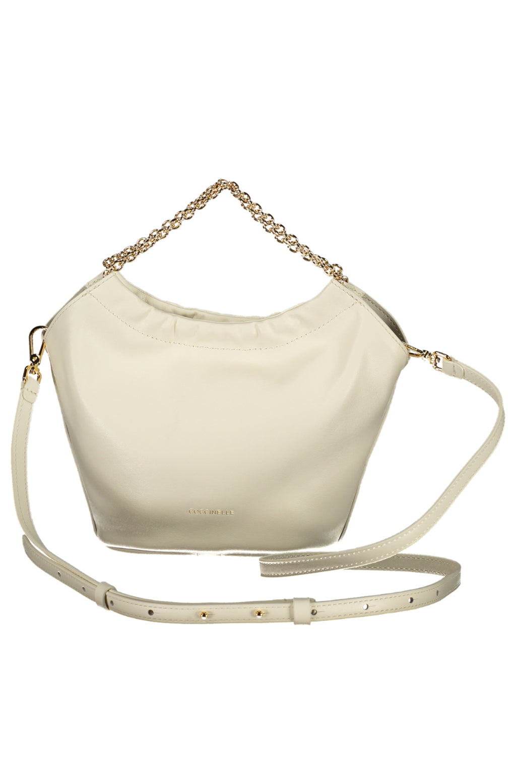 COCCINELLE WOMEN'S WHITE BAG-1